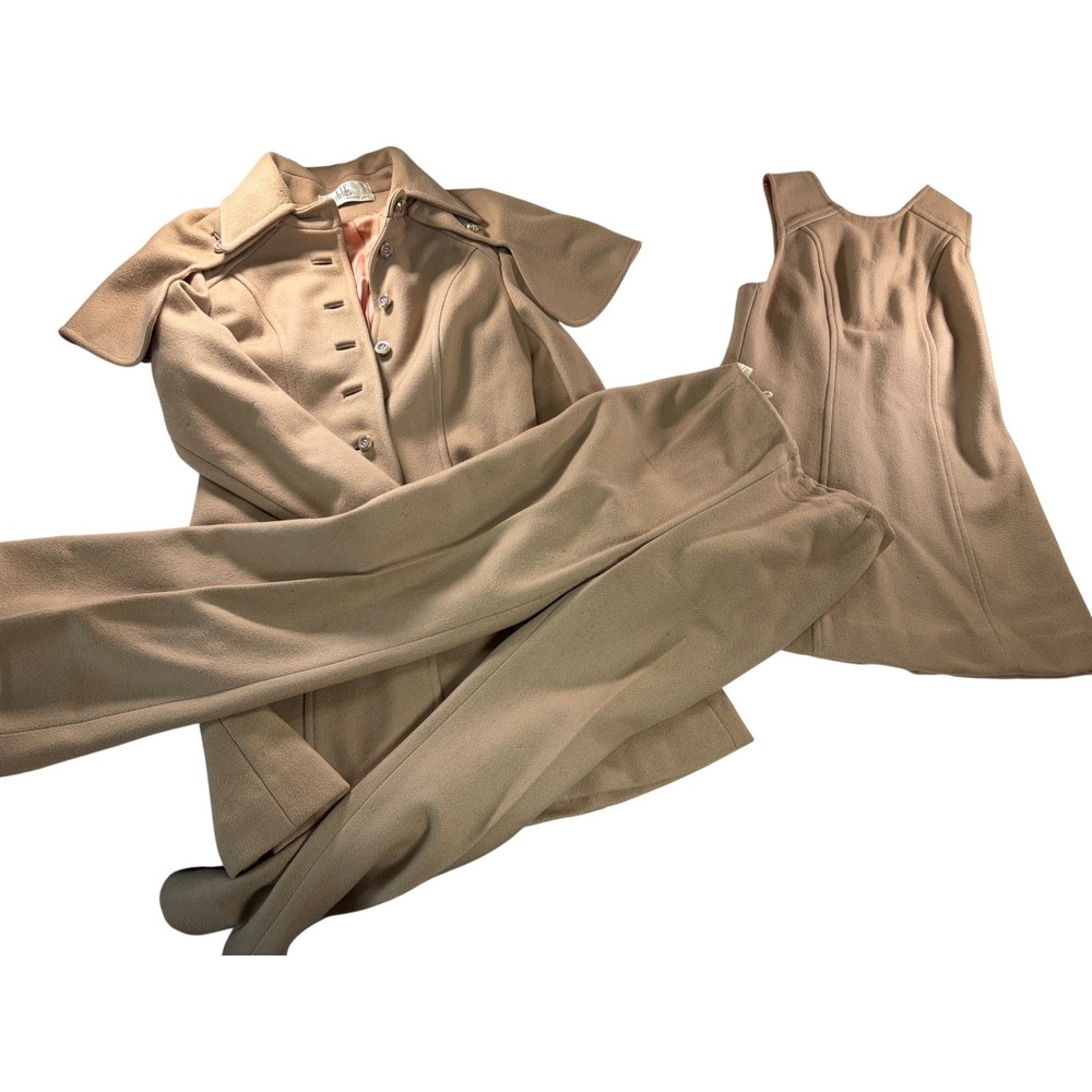Vintage 1960s Hartzell's Kansas City 3 Pc Suit Coat Dress Pants Junior Profile